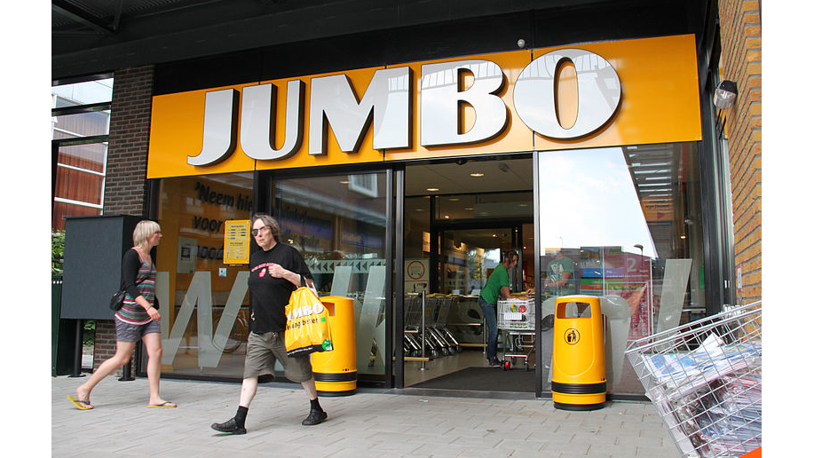 Jumbo Supermarket At Amsterdam The Netherlands 24-2-2021 Stock